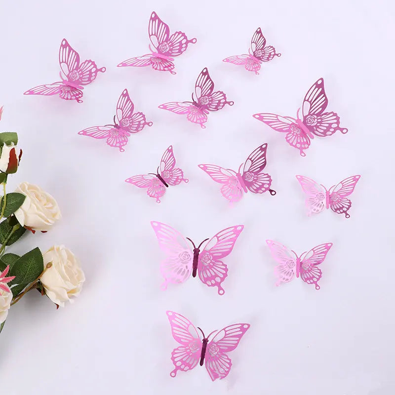 Decoration de gateau rose fleur blanc