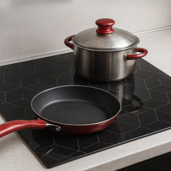 protection cuisiniere cube poele