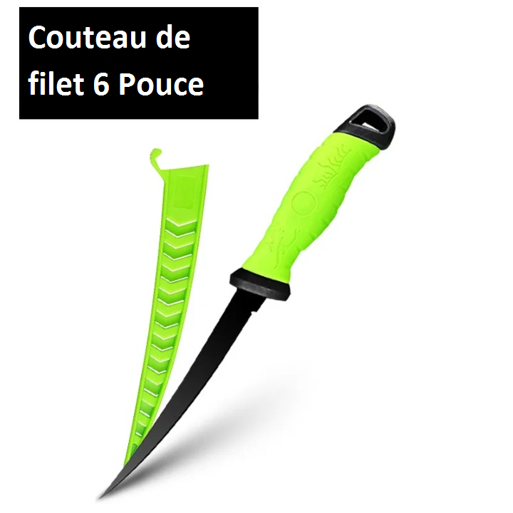 Couteau a desosser filet 6 pouce