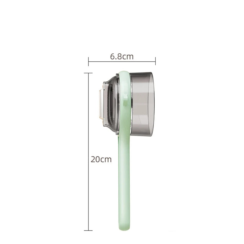 Couteau a eplucher vert dimension