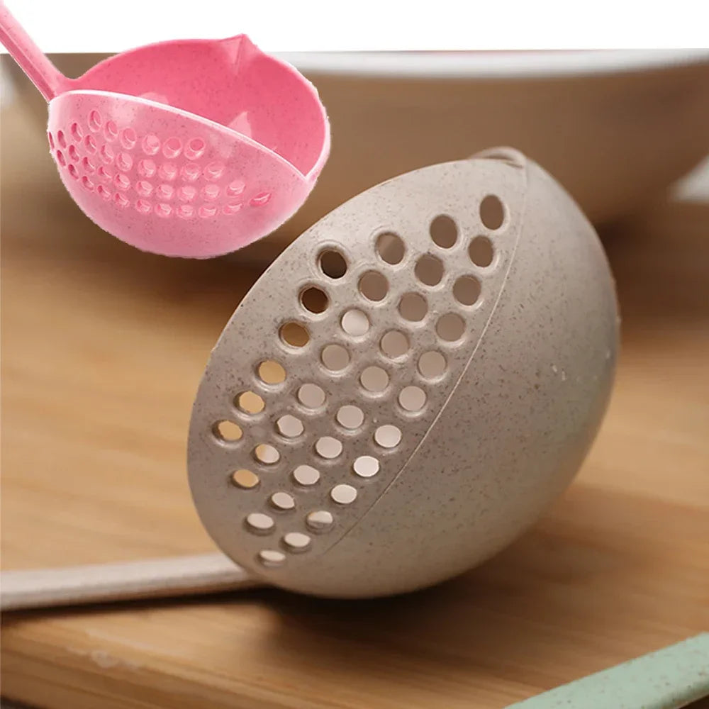 Cuillere a soupe beige rose