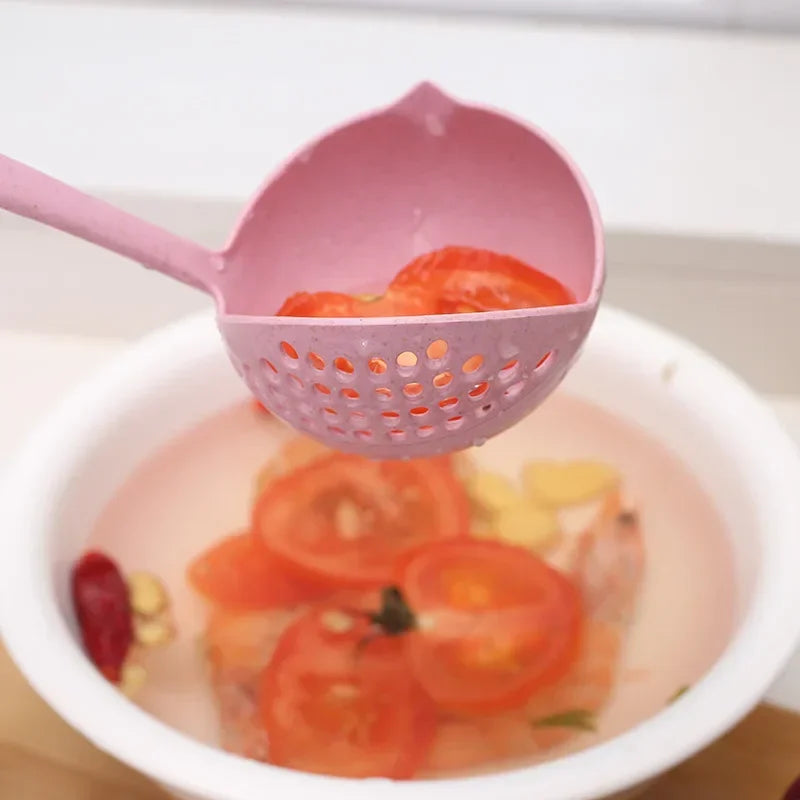 Cuillere a soupe rose tomate