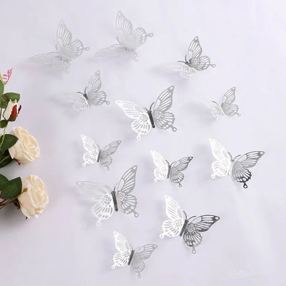 Decoration de gateau argent fleur
