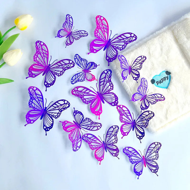 Decoration de gateau violette fonce