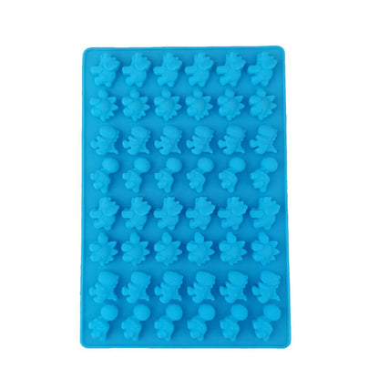 Moule a chocolat bleu