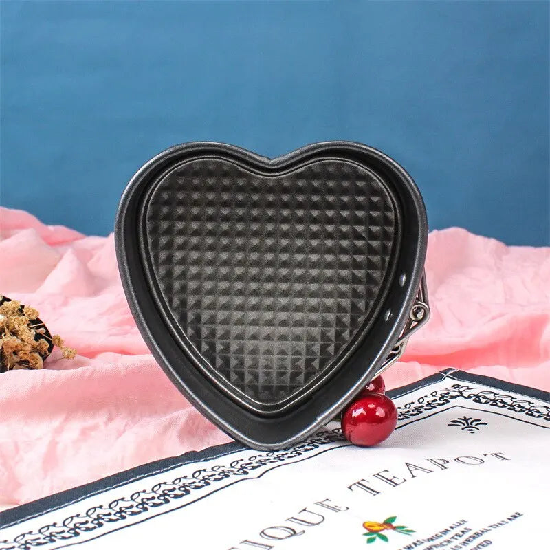 Moule en forme de coeur debout