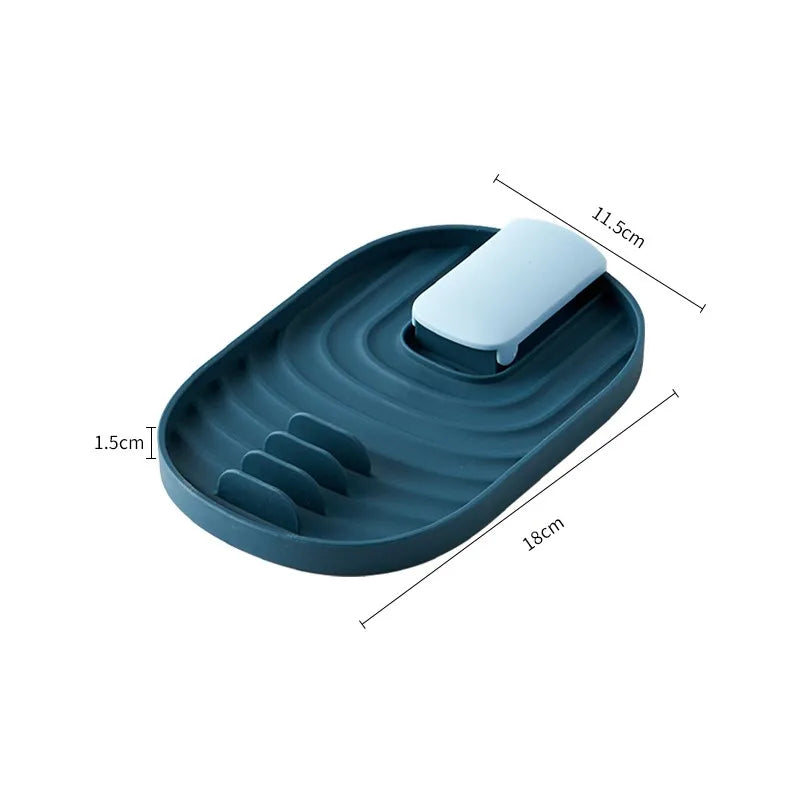 Porte cuillere bleu dimension