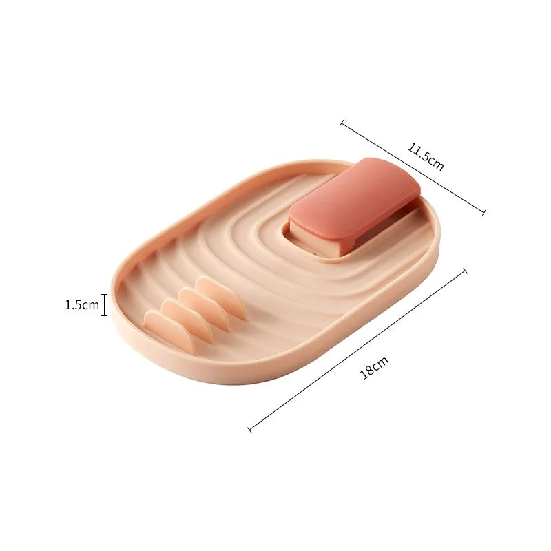 Porte cuillere rose dimension