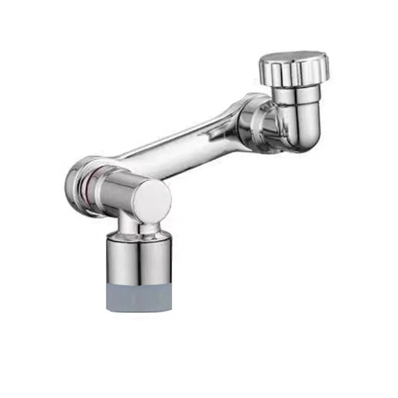 Robinet d extension multifonction rotatif argent