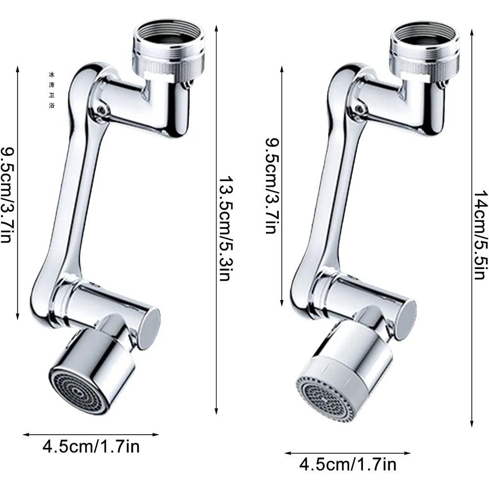 Robinet d extension multifonction rotatif dimension