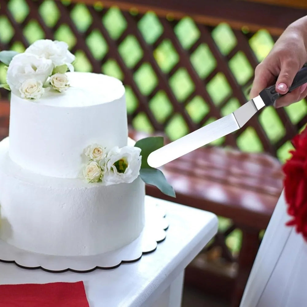Spatule a glacage gateau fleur