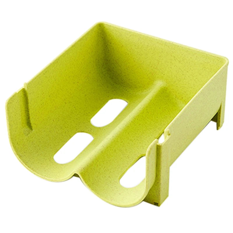 Support de rangement vert sans bouteille