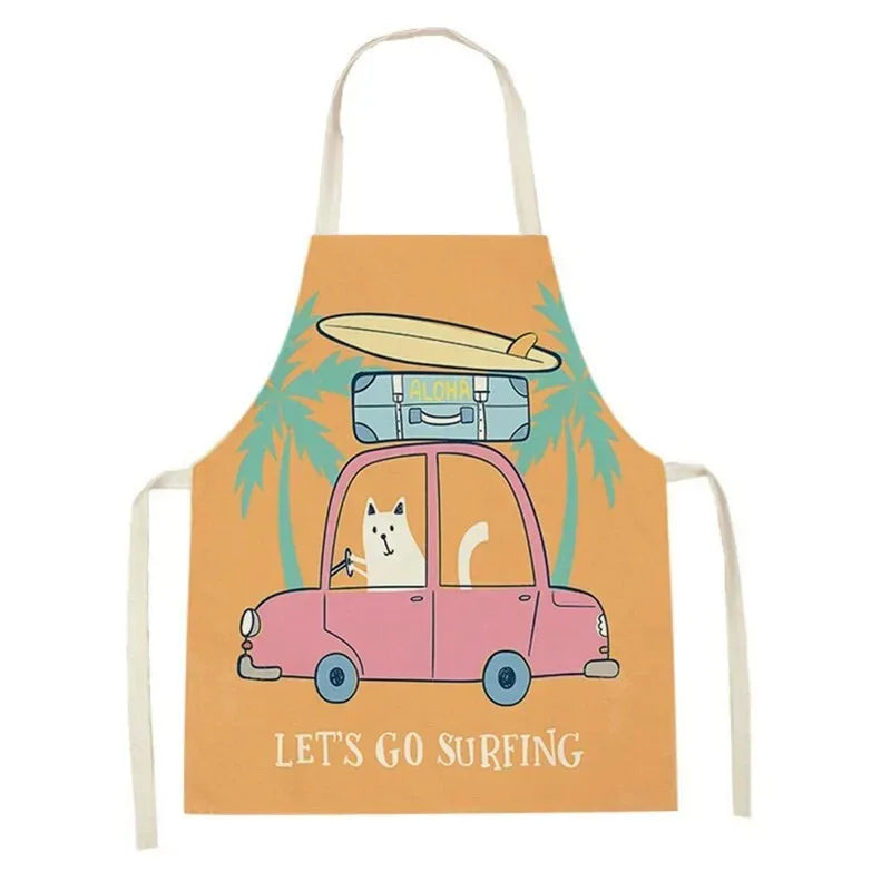 Tablier de cuisine pour enfants auto surf