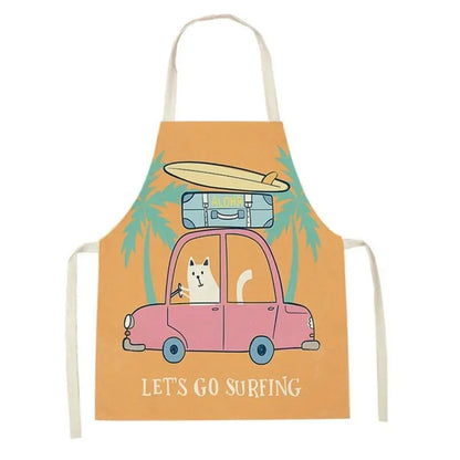 Tablier de cuisine pour enfants auto surf