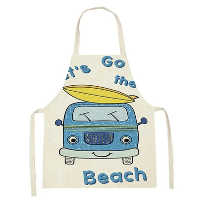 Tablier de cuisine pour enfants plage
