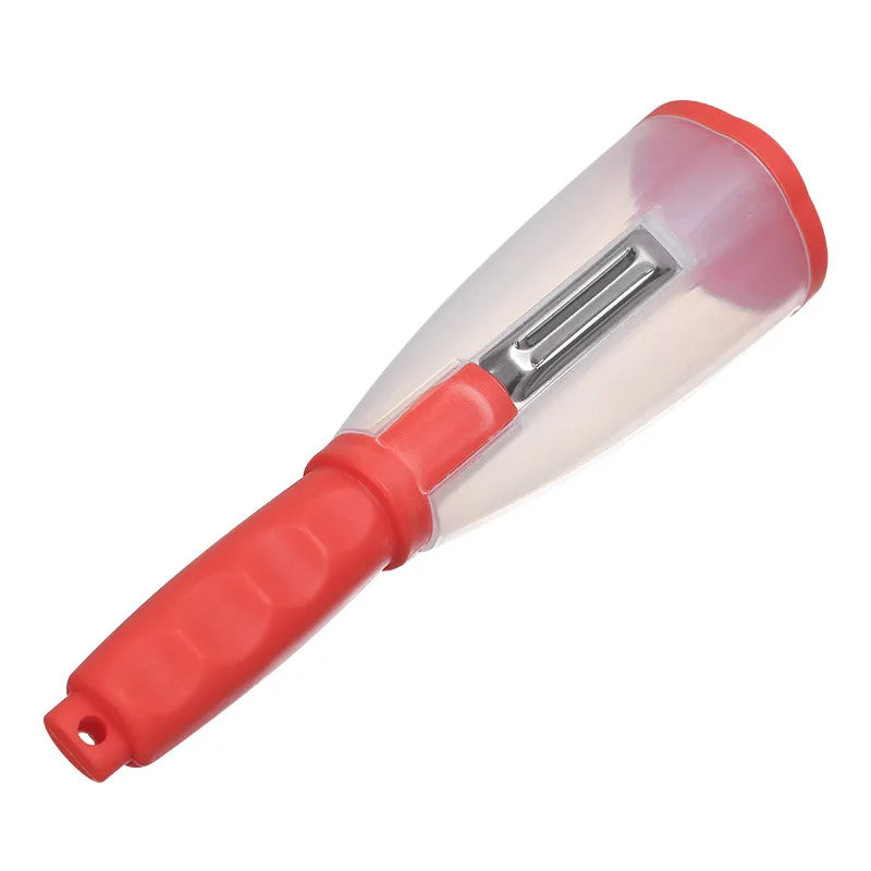 couteau a eplucher rouge