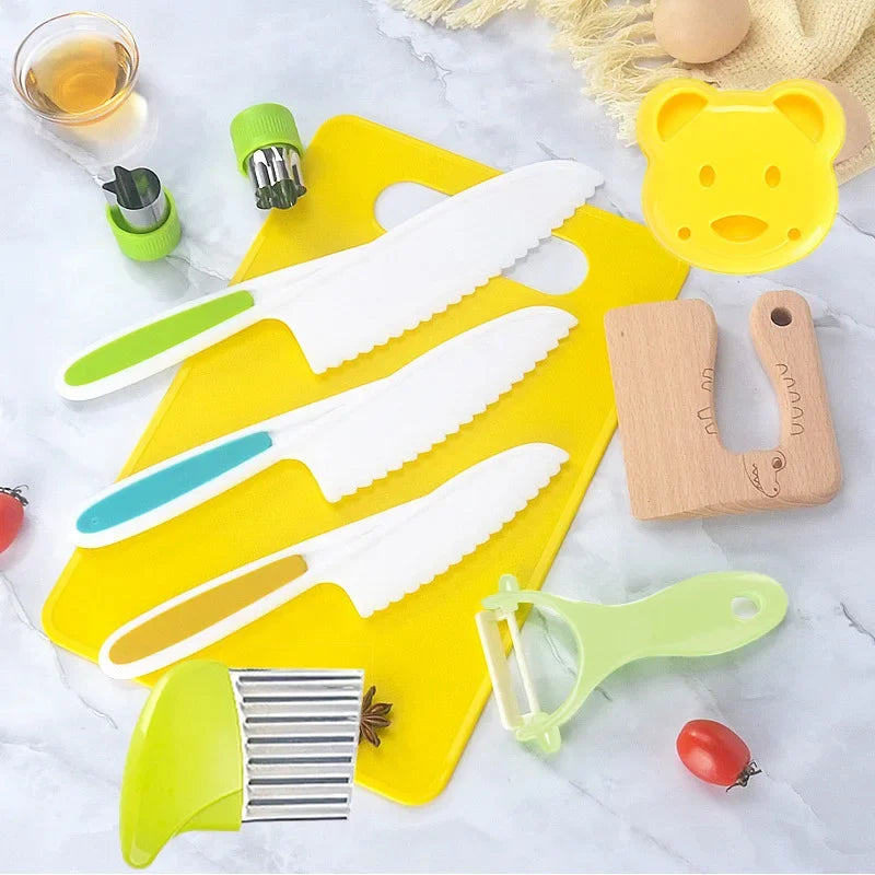 ensemble de couteau pour petit chef couteaux