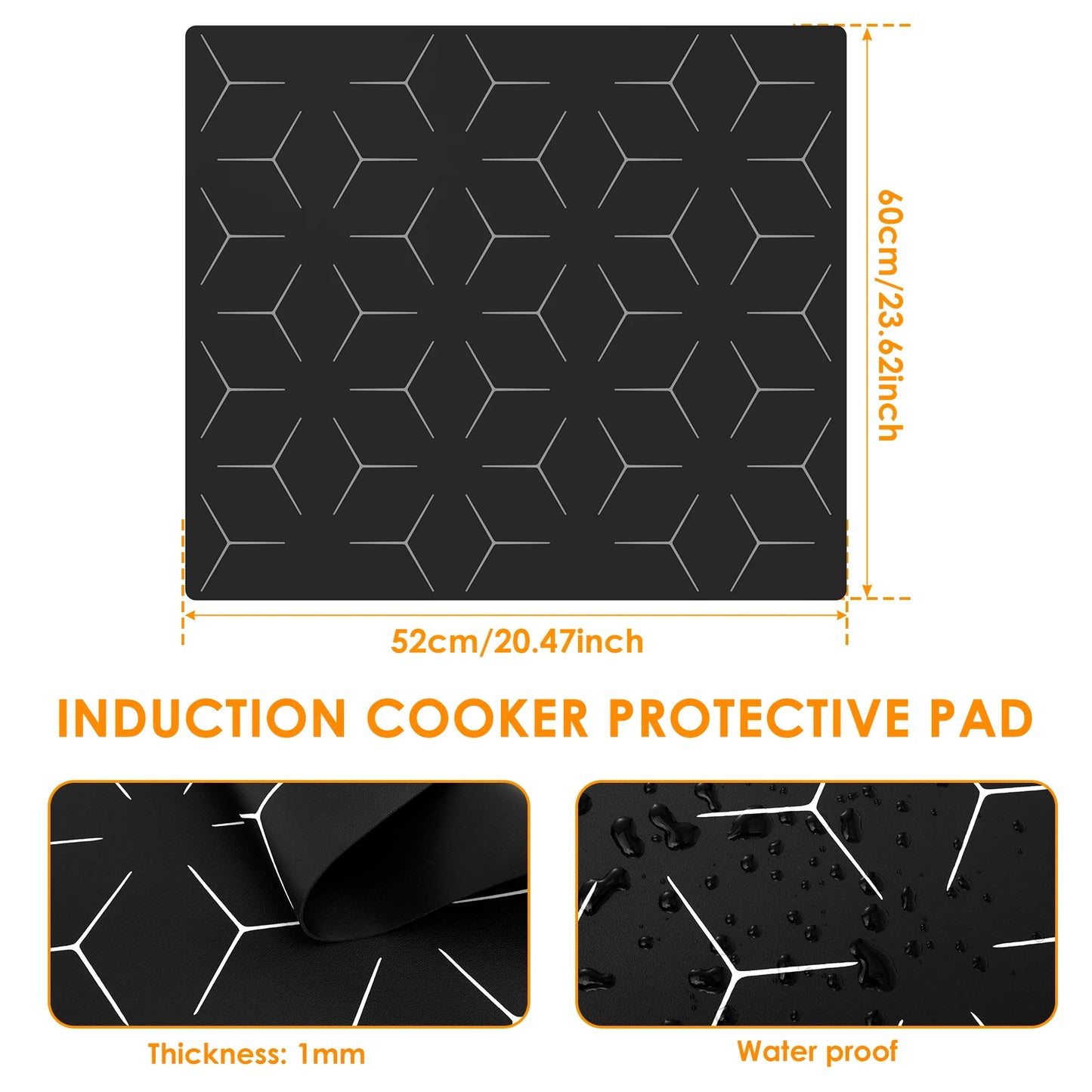 protection cuisiniere ligne dimension