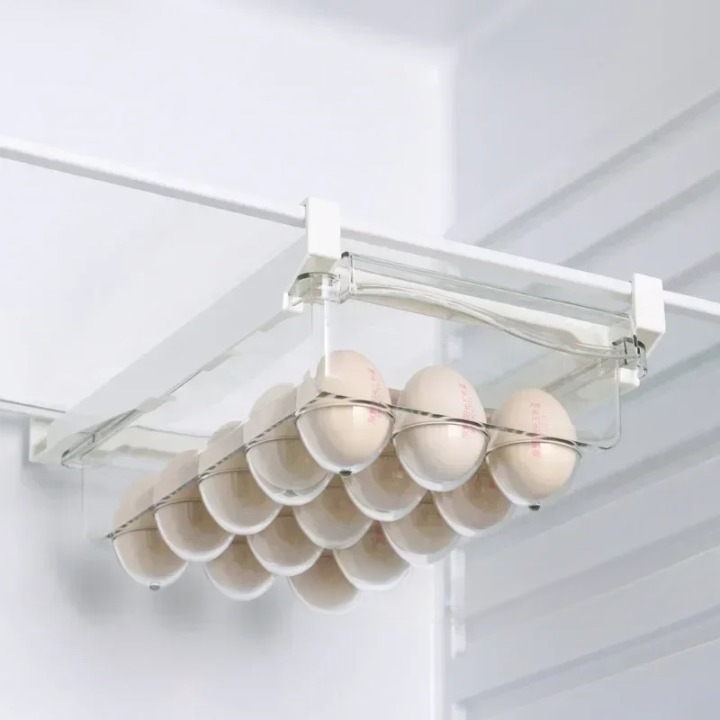 rangement-de-frigo-tiroirs-avec-oeufs