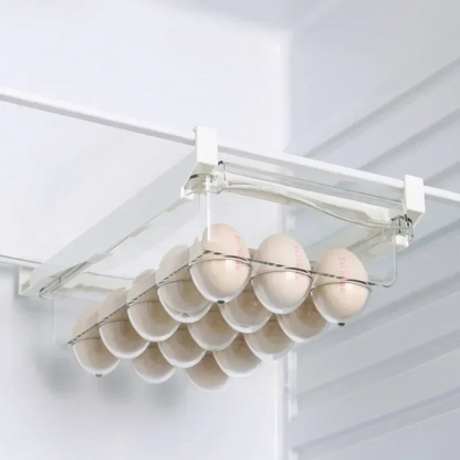 rangement-de-frigo-tiroirs-avec-oeufs