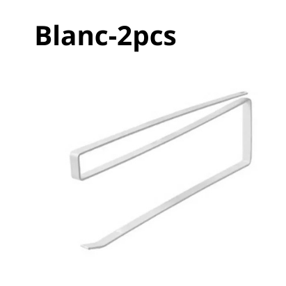 support essuie tout blanc 2 pcs