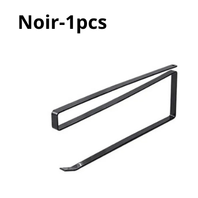 support essuie tout noir 1 pcs