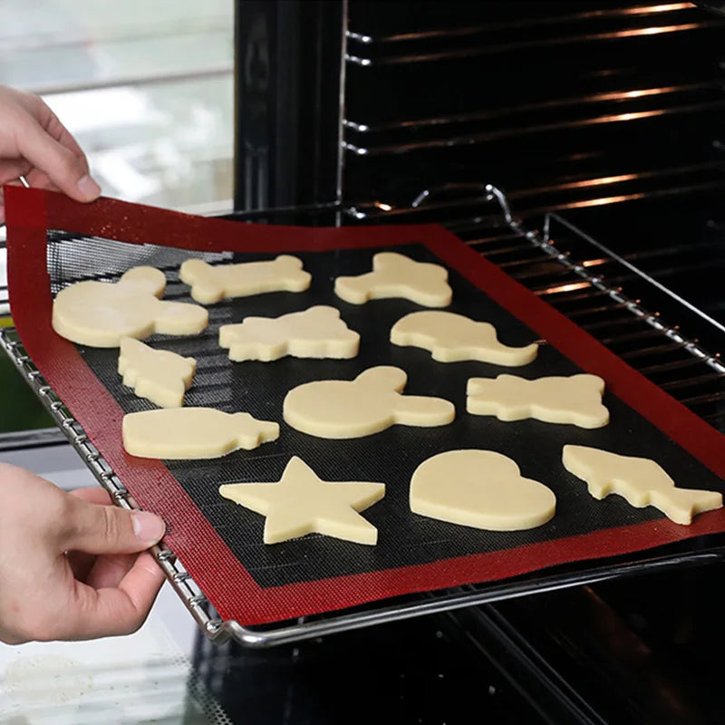 tapis de cuisson en silicone biscuits