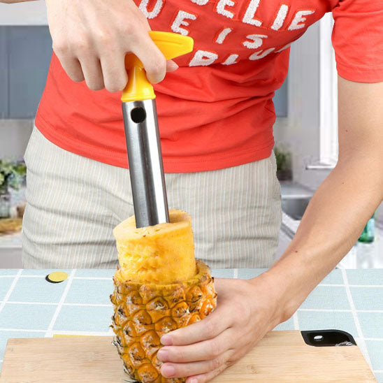 vide ananas retirer